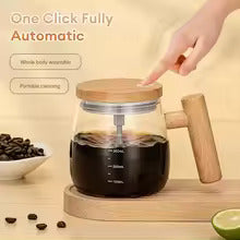 Self Stirring Coffee Mug – Electric Automatic Mixing Cup for Coffee, Milk & Drinks