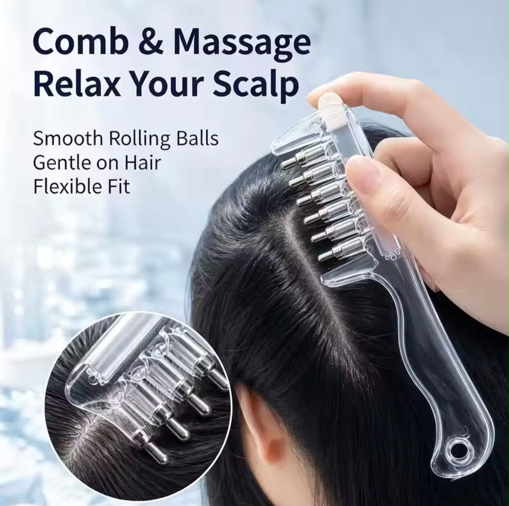 Hair Oil Applicator Comb – Scalp Massage & Even Oil Distribution