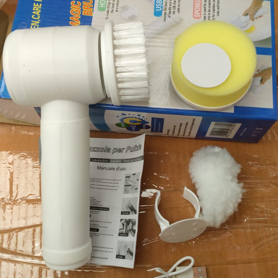 Electric Cleaning Brush | Powerful Spin Scrubber | Multi-Purpose Cleaning Brush