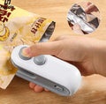 2 in 1 Cutting and Sealer USB Rechargeable Food Sealer Mini Sealer for Snack Storage Food Sealer for Chip Bags, Plastic Bags