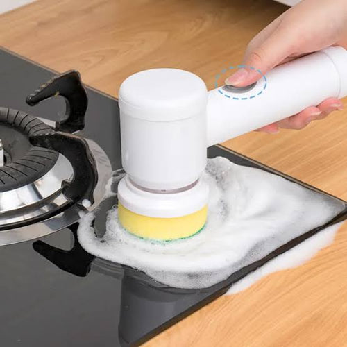 Electric Cleaning Brush | Powerful Spin Scrubber | Multi-Purpose Cleaning Brush